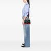 Gucci Mini Calfskin Web Bamboo Dionysus Satchel Secondhand