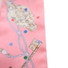 Hermès Les Cles A Pois Silk Twilly Scarf Secondhand