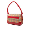 Burberry Haymarket Check Canvas Shoulder Bag Secondhand
