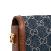 Gucci Small GG Denim Web Horsebit 1955 Crossbody Secondhand