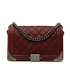 Chanel Paris Dallas Medium Quilted Calfskin Cowboy Boy Flap Secondhand