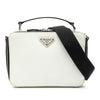 Prada Medium Saffiano Brique Satchel Secondhand