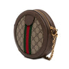 Gucci Mini GG Supreme Web Ophidia Round Crossbody Secondhand