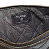 Secondhand Chanel Small Quilted Crinkled Patent O Case Clutch