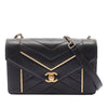 Chanel Small Reversed Chevron Lambskin Flap Secondhand