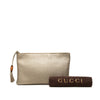Gucci Calfskin Bamboo Tassel Clutch Secondhand