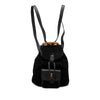 Gucci Suede Bamboo Drawstring Backpack Secondhand