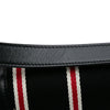 Saint Laurent Small Canvas Striped Solferino Satchel In Box Secondhand