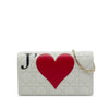 Dior DiorAmour Chinese Valentines Lambskin Cannage Lady Dior Clutch on Chain Secondhand