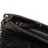 Chanel Embossed Lambskin Camellia Chain Pochette Secondhand