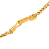 Chanel Gold Plated CC Filigree Ball Pendant Necklace Secondhand