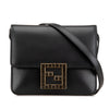 Fendi Leather Crystal Fab Crossbody Secondhand