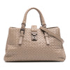 Bottega Veneta Small Nappa Intrecciato Roma Satchel Secondhand