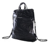 Chanel Large Quilted Shiny Calfskin 22 Backpack Secondhand