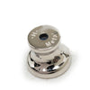Hermès Buffalo Horn Lacquered and Palladium Plated Fidelio Village Drop Bullet Back Earrings Secondhand