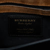 Burberry Small Leather and House Check Canvas Derby Macken Crossbody Secondhand