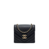 Chanel Small Chevron Calfskin Envelope Flap Secondhand