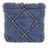 Chanel Mini Denim Stitched 22 Handbag Secondhand