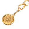 Chanel Gold Plated CC Medallion Chain Link Belt Secondhand