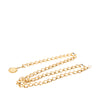 Chanel Gold Plated CC Medallion Chain Link Belt Secondhand