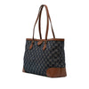 Gucci Medium GG Denim Ophidia Tote Secondhand