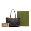 Gucci Medium GG Denim Ophidia Tote Secondhand