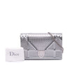 Dior Metallic Patent Microcannage Diorama Wallet on Chain Secondhand