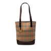 Burberry Haymarket Check Canvas Tote Secondhand