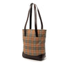 Burberry Haymarket Check Canvas Tote Secondhand
