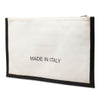 Celine Canvas Logo Clutch Secondhand