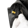 Chanel Camellia CC Choco Bar No 5 Lambskin Shoulder Bag Secondhand