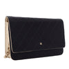 Chanel Bicolor Satin Diamond Stitch Wallet On Chain Secondhand