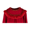 Secondhand Yves Saint Laurent Vintage Smock dress with Fringe - '70s
