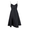 Secondhand Moschino Silk Dress with Back Pleats - '10s