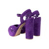 Secondhand Prada Suede Platform Heels - '10s