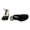 Secondhand Chanel Patent Leather Bow Lace-Up Ankle Boots - '10s