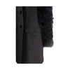 Secondhand Red Valentino Wool Coat with Animal Feather Sleeves - '10s