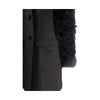 Secondhand Red Valentino Wool Coat with Animal Feather Sleeves - '10s