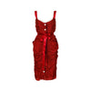 Secondhand Dolce & Gabbana Ruched Cocktail Dress - '00s