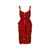Secondhand Dolce & Gabbana Ruched Cocktail Dress - '00s