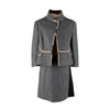 Secondhand Marni Grey Color-Block Dress & Jacket Set - '00s