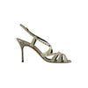 Secondhand Manolo Blahnik Snakeskin Strappy Heel Sandals - '10s