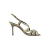 Secondhand Manolo Blahnik Snakeskin Strappy Heel Sandals - '10s
