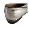 Secondhand Chanel Two-tone Shimmer Lace-up Oxford Shoes - '10s