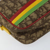 Christian Dior Vintage Rasta Crossbody Bag Diorissimo Canvas