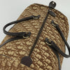 Christian Dior Vintage Trotter Boston Bag Canvas