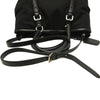 Prada Soft Calf Trimmed Tessuto Satchel Secondhand