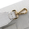 Fendi Striped Jersey Baguette Satchel Secondhand