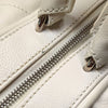 Chanel Cream White Quilted Leather Handbag - 2000s Second hand
