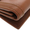 Gucci Grained Calfskin Diana Bamboo Compact Wallet Secondhand